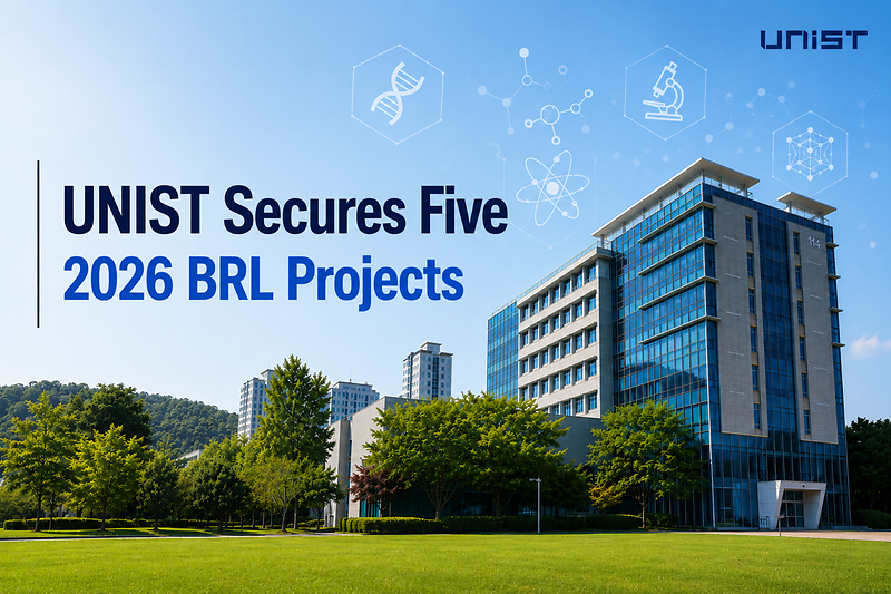 UNIST Secures Five National Basic Research Laboratory Grants